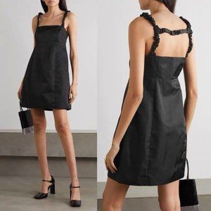 NWOT! Ganni Nylon Mini Dress